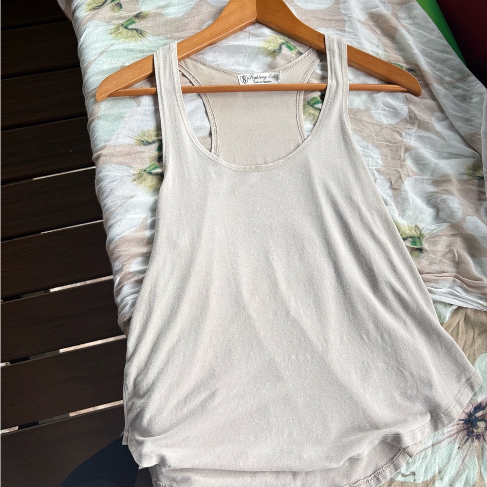 Fighting Eel Cream Tank Top